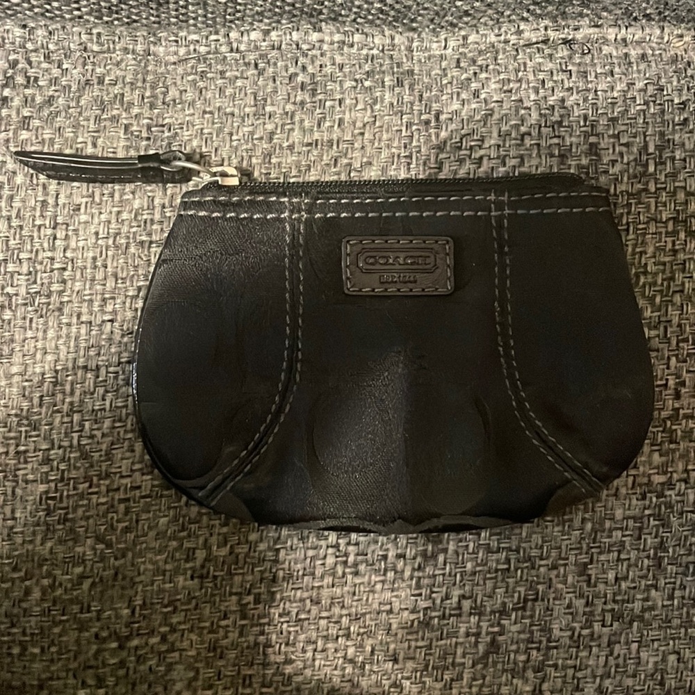 Genuine coach wallet black